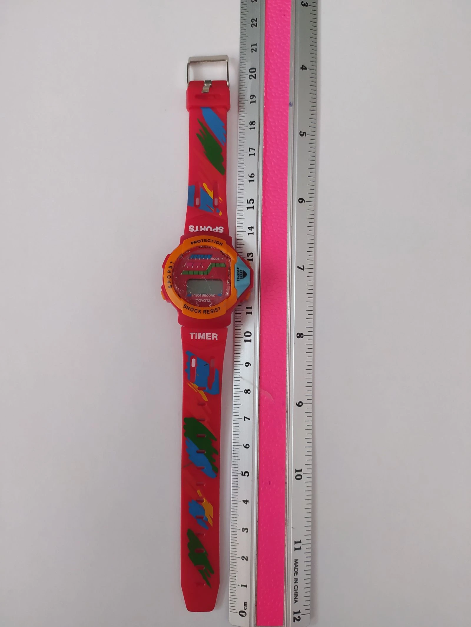 Reloj deportivo infantil.